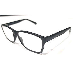 Randolph Neptune Black Rectangle Eyeglasses Frame 55-16 140 Japan